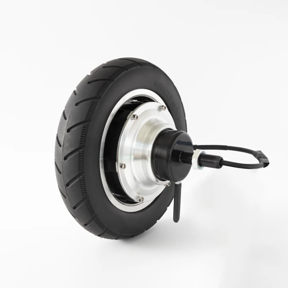 Chinese factory Best selling 12V/24V/36V/48V/60V 10-inch Geared DC Motor electromagnetic brake brushless motor