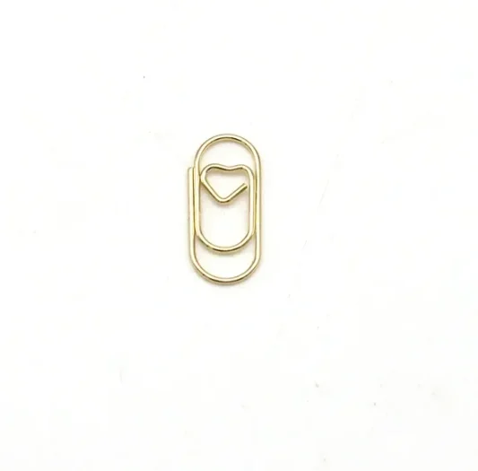 Creative Metal Photo Office Paper Staple Stationery DIY Decoration Paper Clip