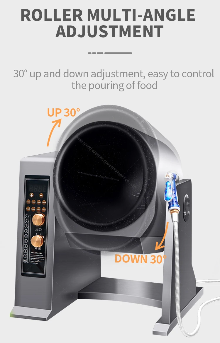 Commercial large Vertical Intelligent Robot Cooking Machine Fried Rice Machine