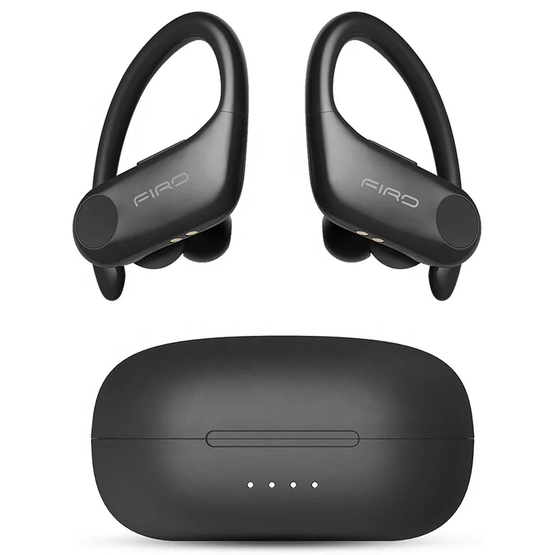 Премиум QCC APT-X CVC 8,0 шумоподавление Handsfree Регулируемый Заушник Sweatproof Sport TWS наушники