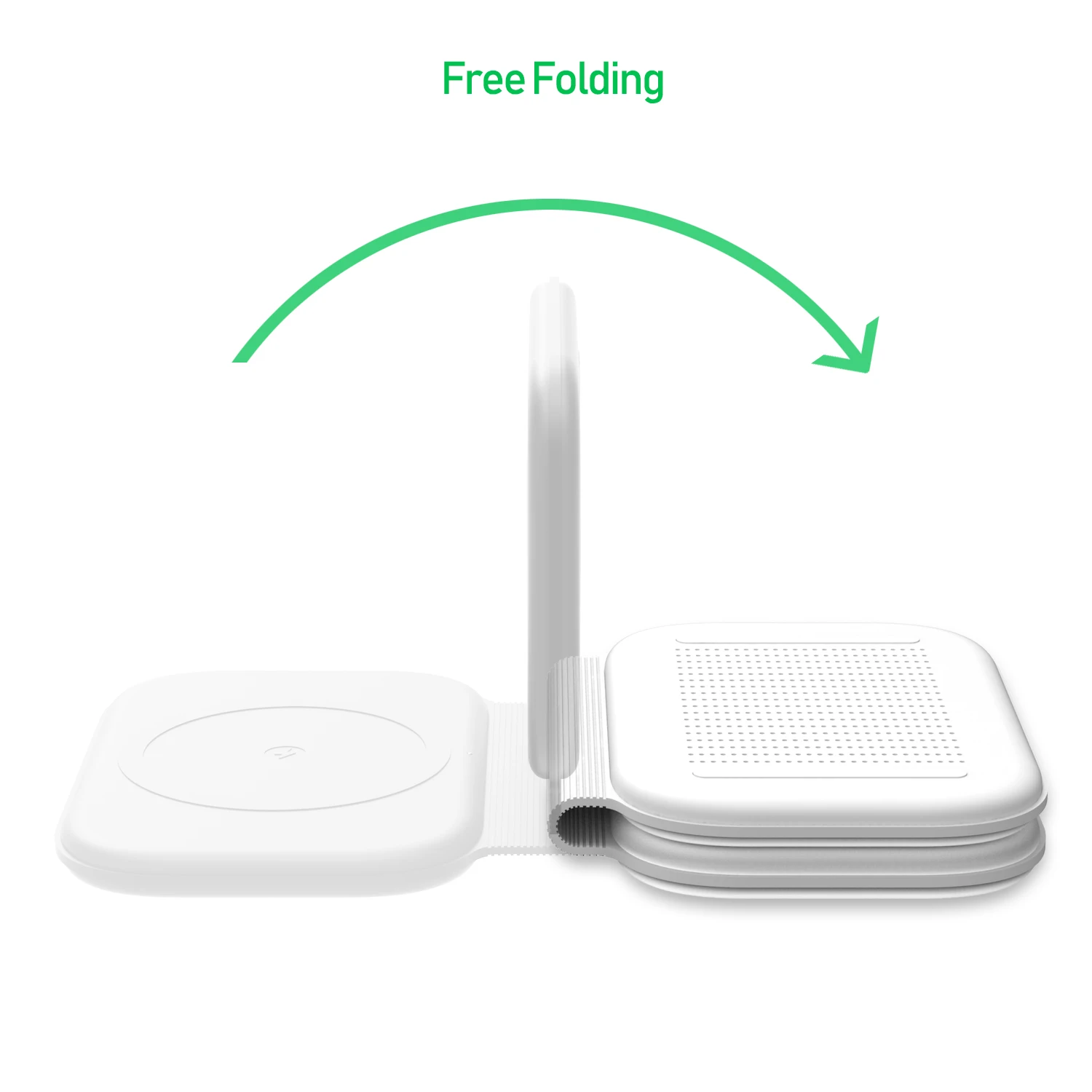 Newest foldable 3 in 1 wireless charger stand 15w Qi fast charging wireless for iphone 13 12 mini pro max / airpods and iwatch