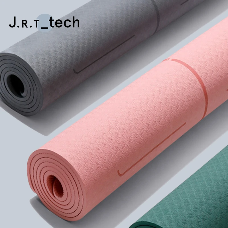 Eco-Friendly Customizable Women Indoor And Outdoor Sports Large Travel Extra Thick Tpe Yoga Mat