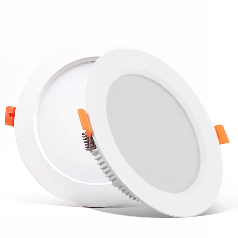 BLUESWIFT Tricolored 3 Colours Ce Recessed Plastic Ip44 10 Watts Ceiling Led Down Light