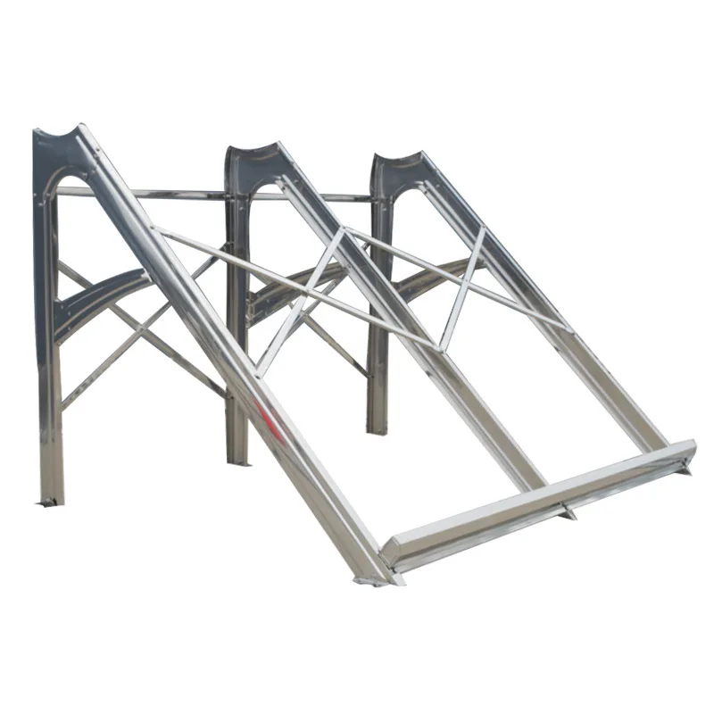 2021 high quality fashion design solar water heater frame/bracket/stand/support-20tubes-0.9mm-80mm distance-GI steel-W/O paint