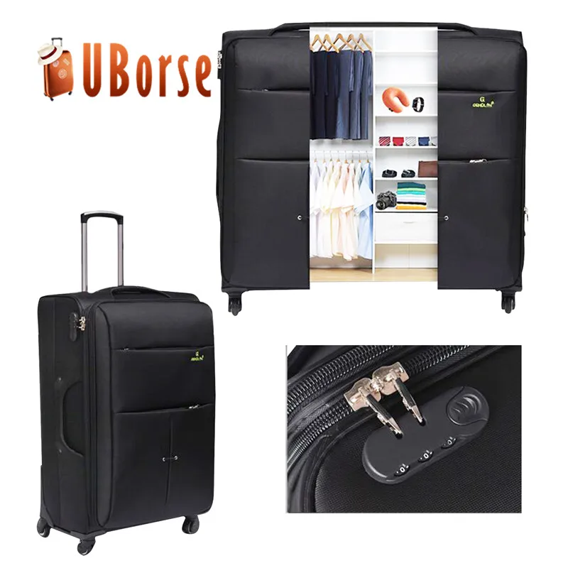 
20 24 28 32 inch Soft Case Oxford Travel Bags Carry-on Trolley Luggage Sets For Men Women 