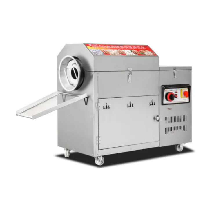 high quality rice soya bean coffee beans pistachio chestnut  roasting machine