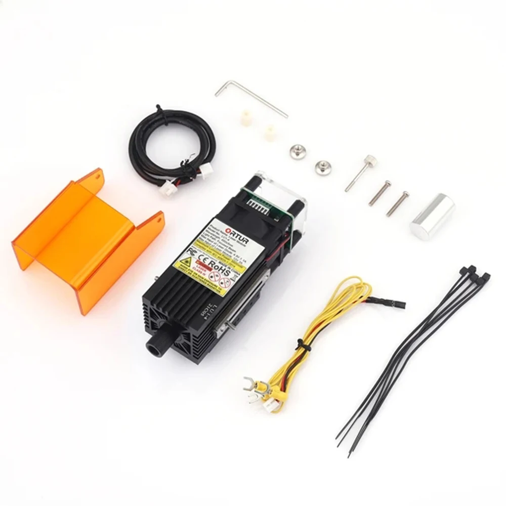 ORTUR Laser Engraving Head 20W 15W Fixed Focus Laser Module PWM Mode for Desktop Ortur Laser Engraving Machines Replacement