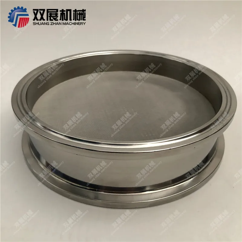 6 and 8 inch tri clamp 5 micron powder mesh filter plate for filtration 1um