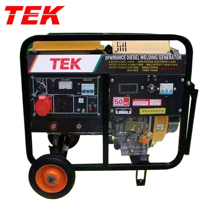 DFW-250A DFW250A DFW-250 DFW250 Portable Mini Holder Rod Stick  Diesel Engine Generator Welding Set OEM
