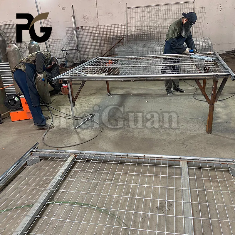 Best Selling Removable Construction Temporary Hoarding Fence Panel for Building Sites Australia Temporary Fence