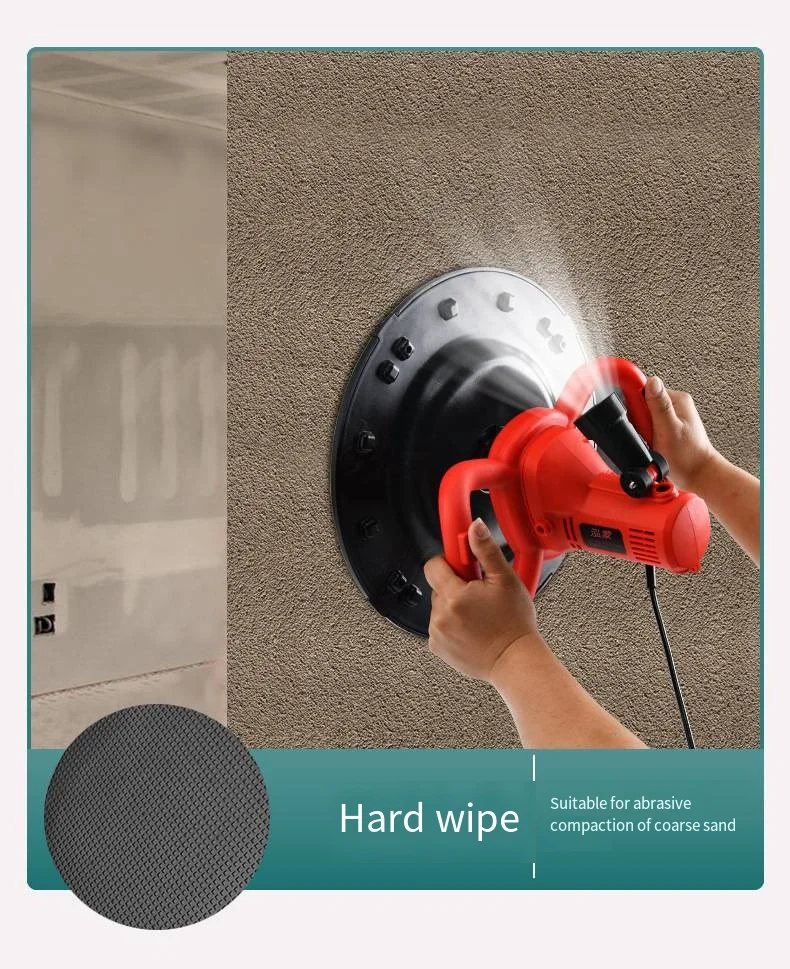 Factory Customize 220v 110v Electric Handheld Dustless Wall Putty Sander Plaster Polishing Sanding Grinding Machine