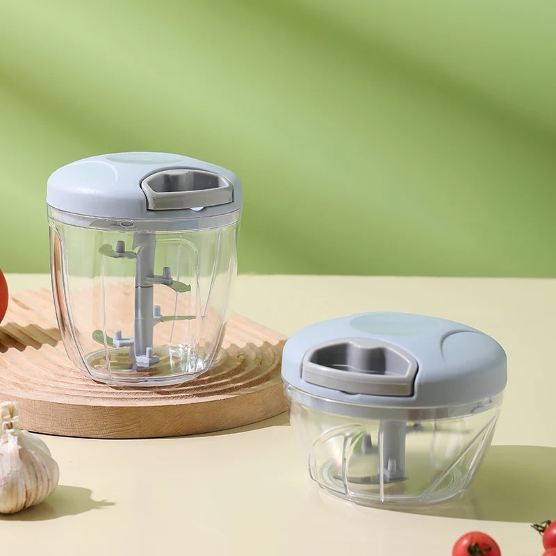 Manual Food Processor Vegetable Chopper Portable Hand Pull String Meat Grinder Garlic Mincer Onion Cutter