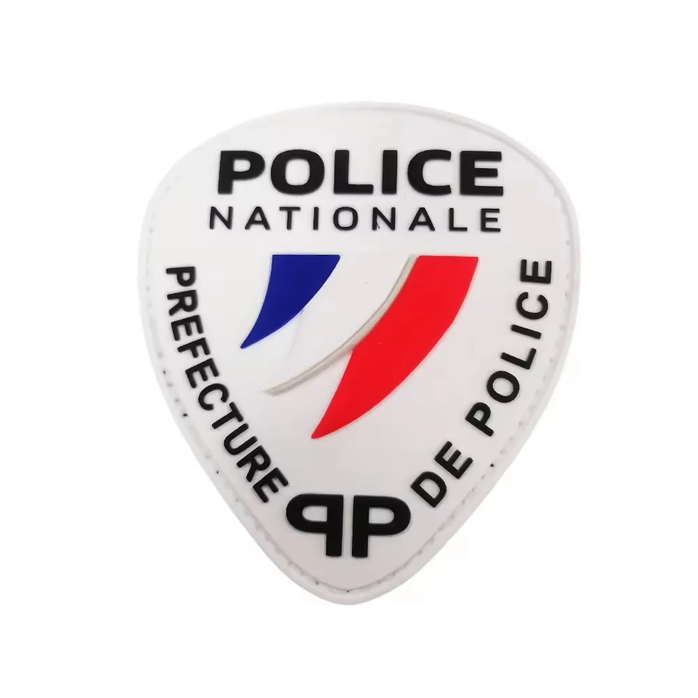 Factory Custom Silicone Soft Rubber Patch Labels PVC Patches for Hats custom woven patches