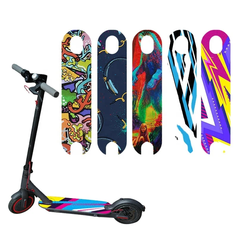 Наклейки на педали самоката, бумажные стикеры «сделай сам» для ног XIAOMI Mijia M365 Pro, аксессуары для электроскутера