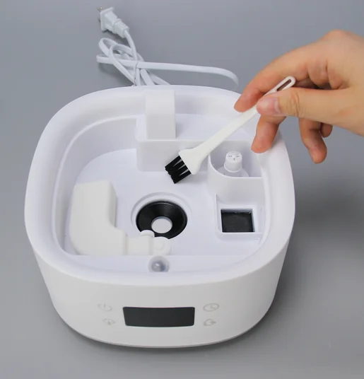 2.5L desktop Aroma diffuser top fill air washer hybrid  ultrasonic Cool and warm Mist Humidifier