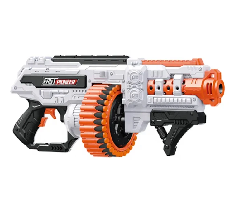 safety design electric toys plastic gun soft bullet
