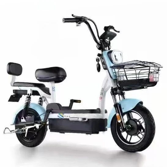 battery and manpower dual riding mode electric scooter bike 48V ebike made in China
