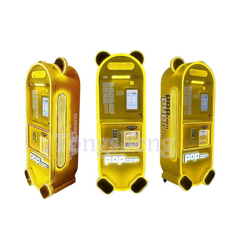 Chinese popcorn machine Commercial pop corn making machines automatic vending machine popcorn