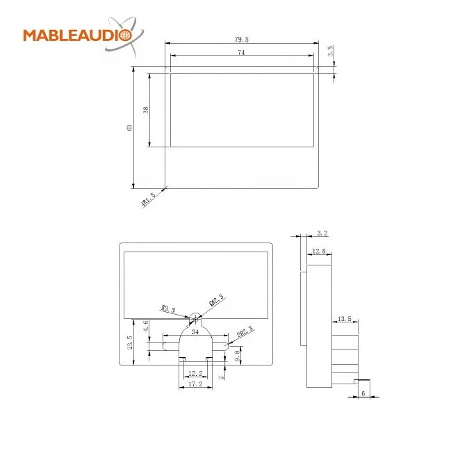 Analog VU Panel Meter Audio panel meter