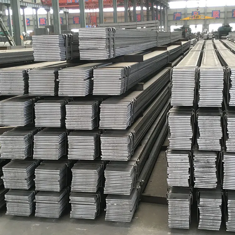 wholesale hot rolled black or galvanized spring carbon mild steel metal sheet flat bar
