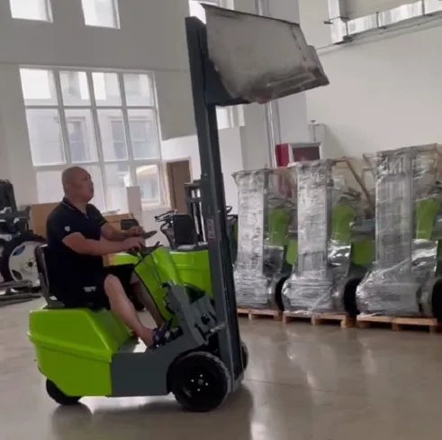 little electric forklift load 500kg for oil drum lift