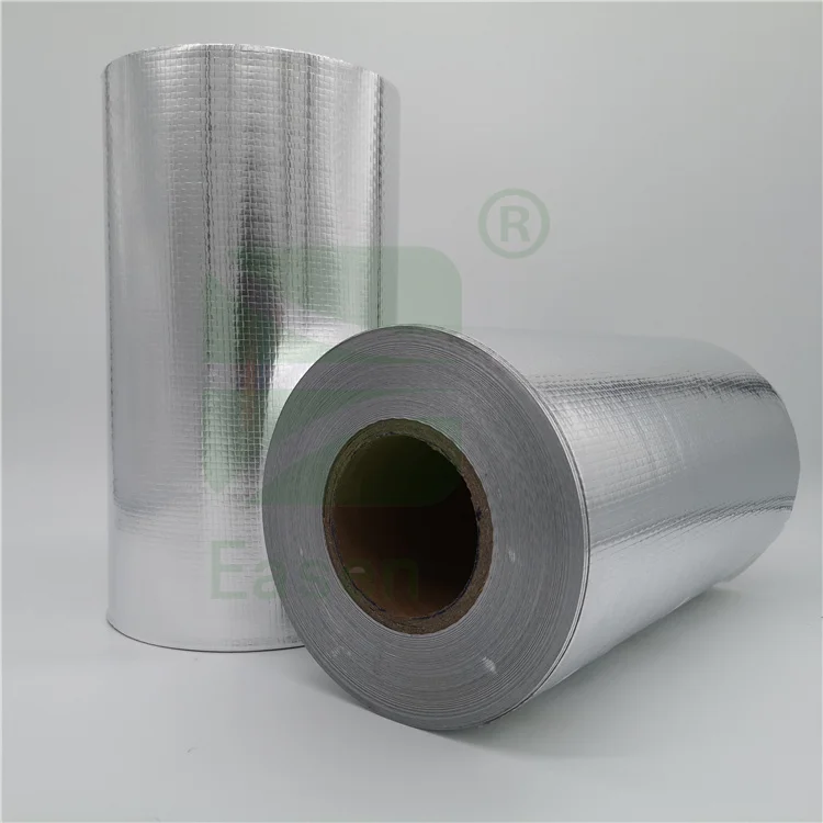 foil backed building wall frame wrap rolls heat reflect paint foil woven fabric