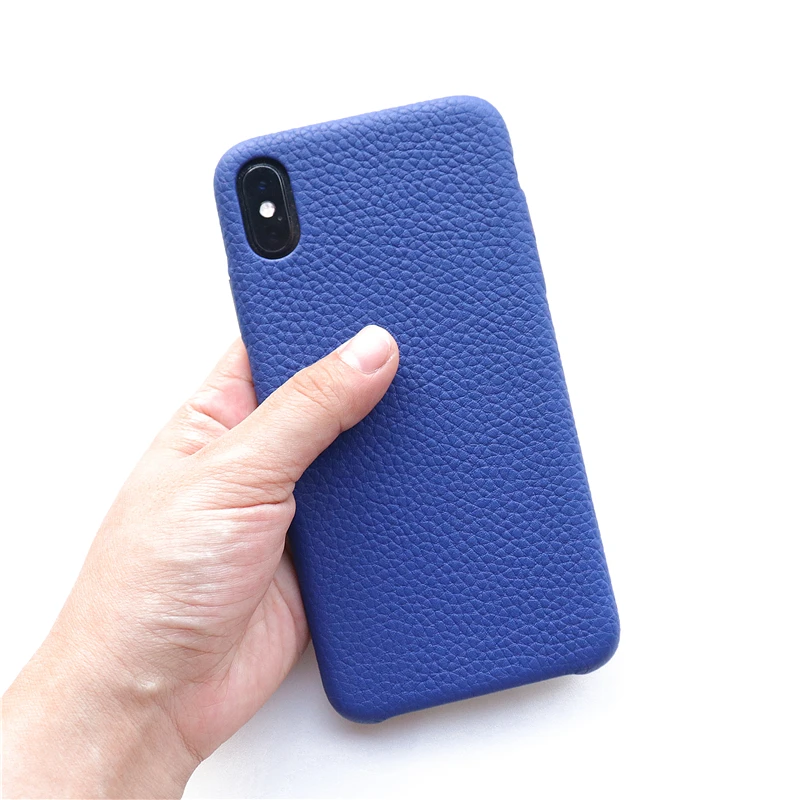 Custom LOGO Designer Genuine Leather Cover for Iphone 12 Pro Max Metal Buttons Carcasas Iphone Phone Case