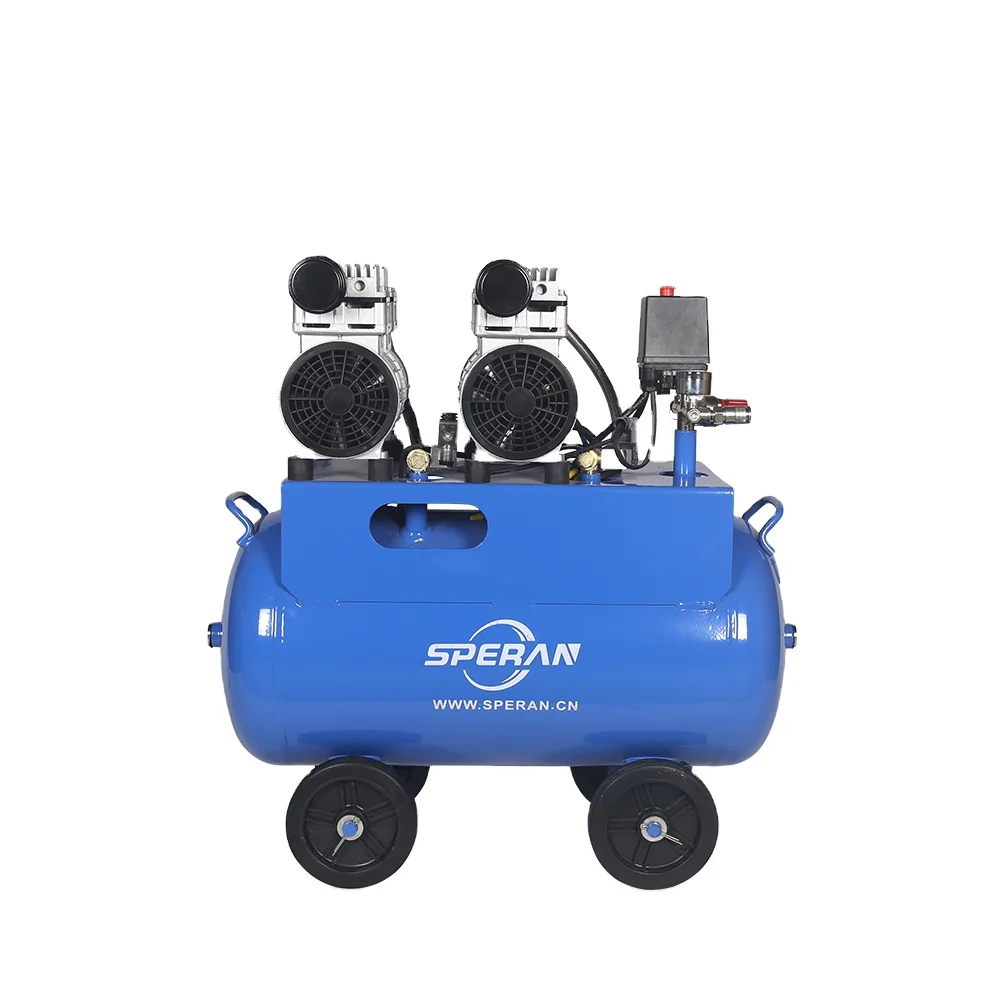 
 Бесшумный безмасляный воздушный компрессор 50L /70Ldental с низким уровнем шума CE  