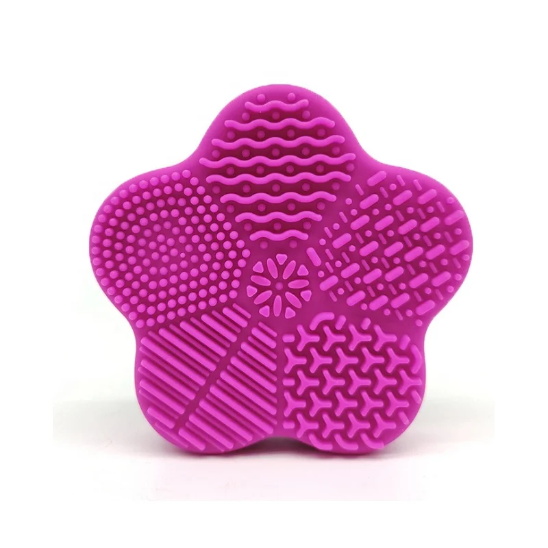 Perfect design Silicone Cleaner Box for Dry Brush Color Switch and Wet Cleaning,Silicone Cleaning Pad ,Cosmetic Scrubber Tool