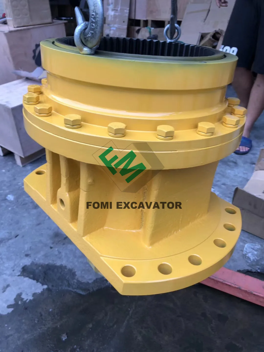 Fomi New Excavator Parts CAT374F E374F Swing Reducer Gearbox 378-9543 3789543 For Caterpillar 374F Swing Gearbox