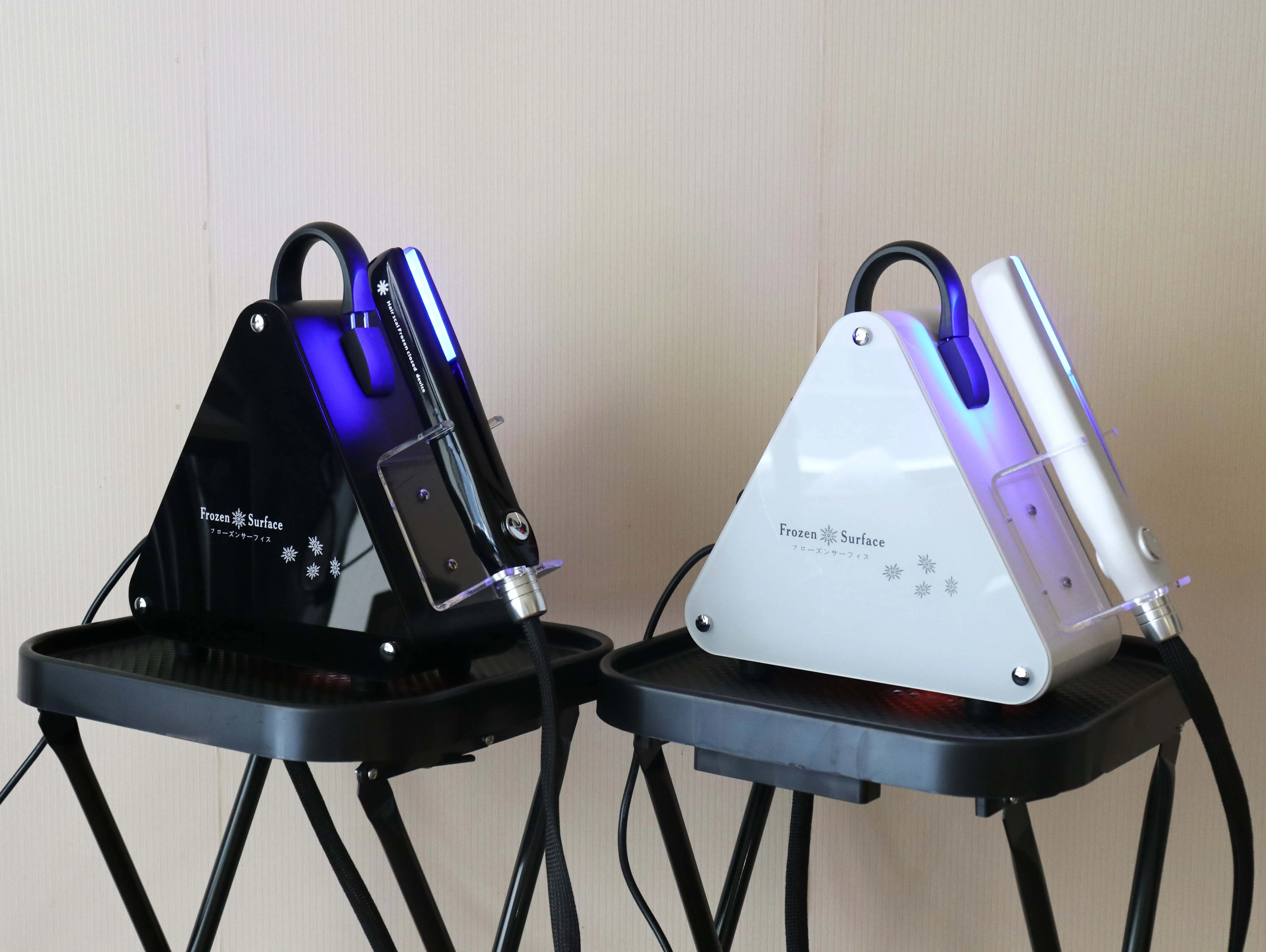 new arrival hot sale nano hair care machine ice frozen hair straightener hair scalp treatment salon equipment