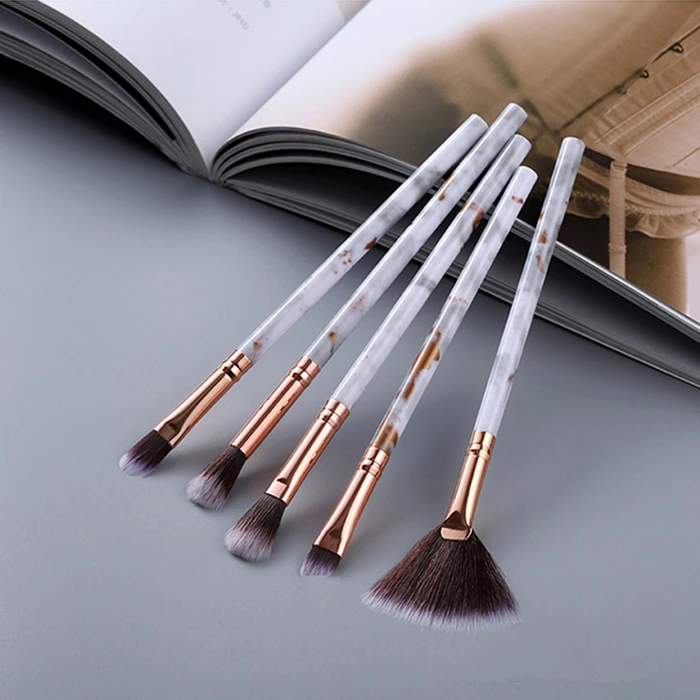 Рос набор кистей для макияжа из розового золота Rose Gold Pro все розовых золотистых