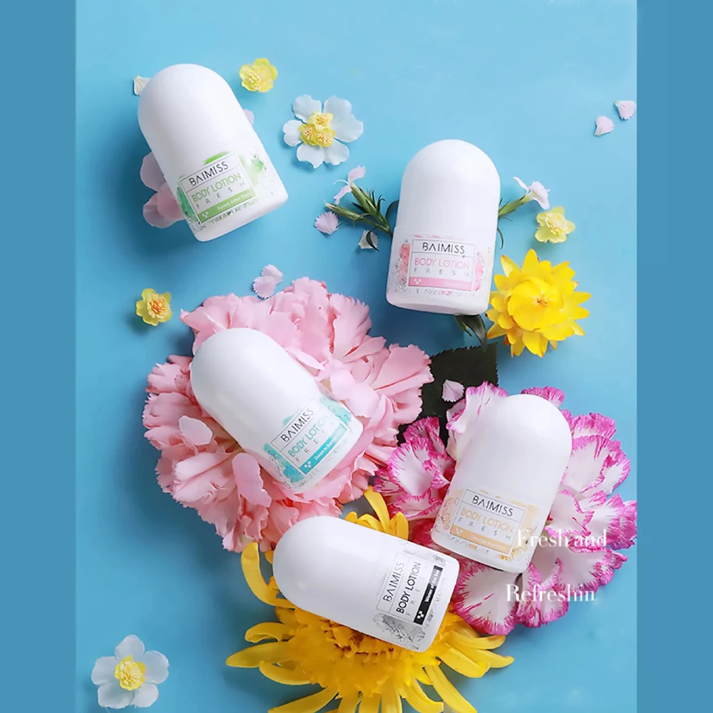 Cruelty Free Natural Deodorant Roll-On Antiperspirant Women Men Organic Underarm Solid Deodorant