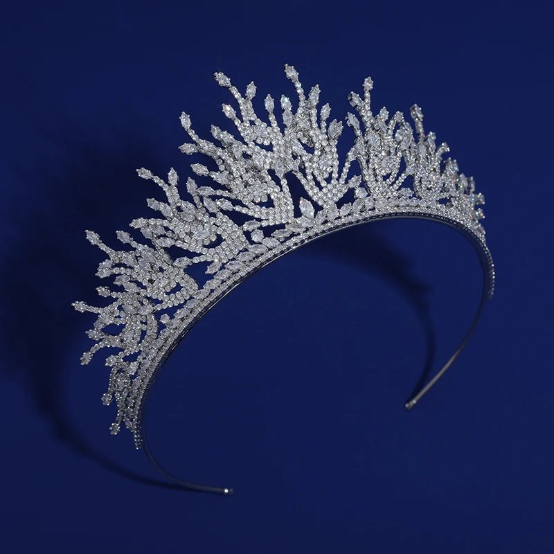 Twining Of Branches Zircon Tiaras Original Bride Wedding Crown Tiara