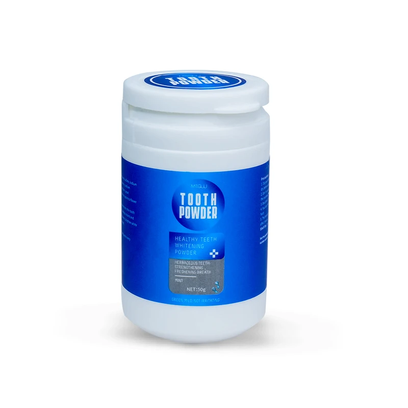 Private Label Aliver Natural Organic Tooth Powder Dentifrice Mint Activated Charcoal White Teeth Whitening Powder