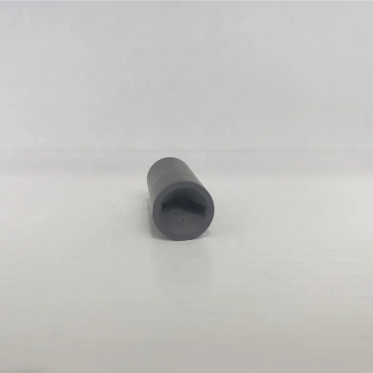 35mm 45mm 60mm Length 20mm Out Diameter Flat Square Hole Type Boron Carbide Sand Blasting Nozzle Gun Replacement Nozzles