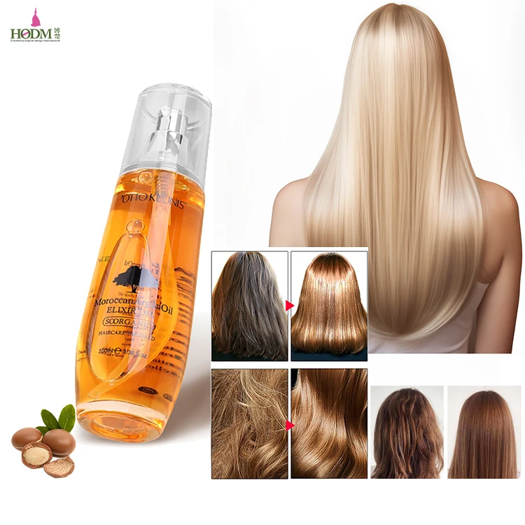 chinese hair oil manufacturer argan moroccan oil for natural curly hair moisturizing repairing smoothing organic care formula