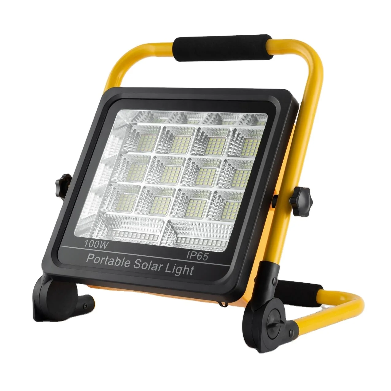 
100W USB Rechargeable Emergency Security Solar Flood Lights for Camping Car Repairing 
