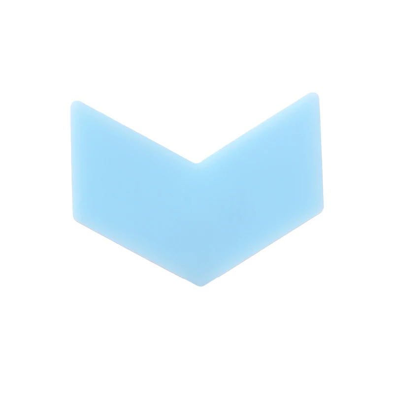 Бусины силиконовые в форме стрелы