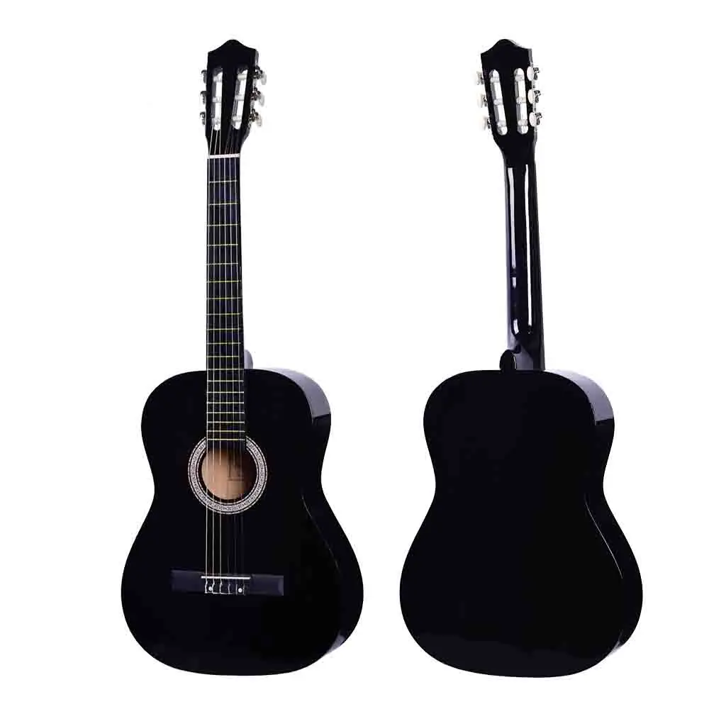 Classical acoustic guitar Wood 39 inch Basswood Bordered Guitar