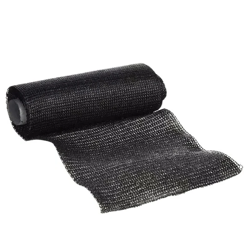 Customized Industrial Cable Protective Armor Wrap Bandage Black Glass-fiber Durable Seal Armored Cast Tape