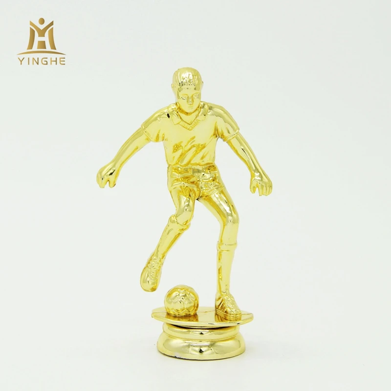 Wholesale custom plastic soccer trophies parts and components