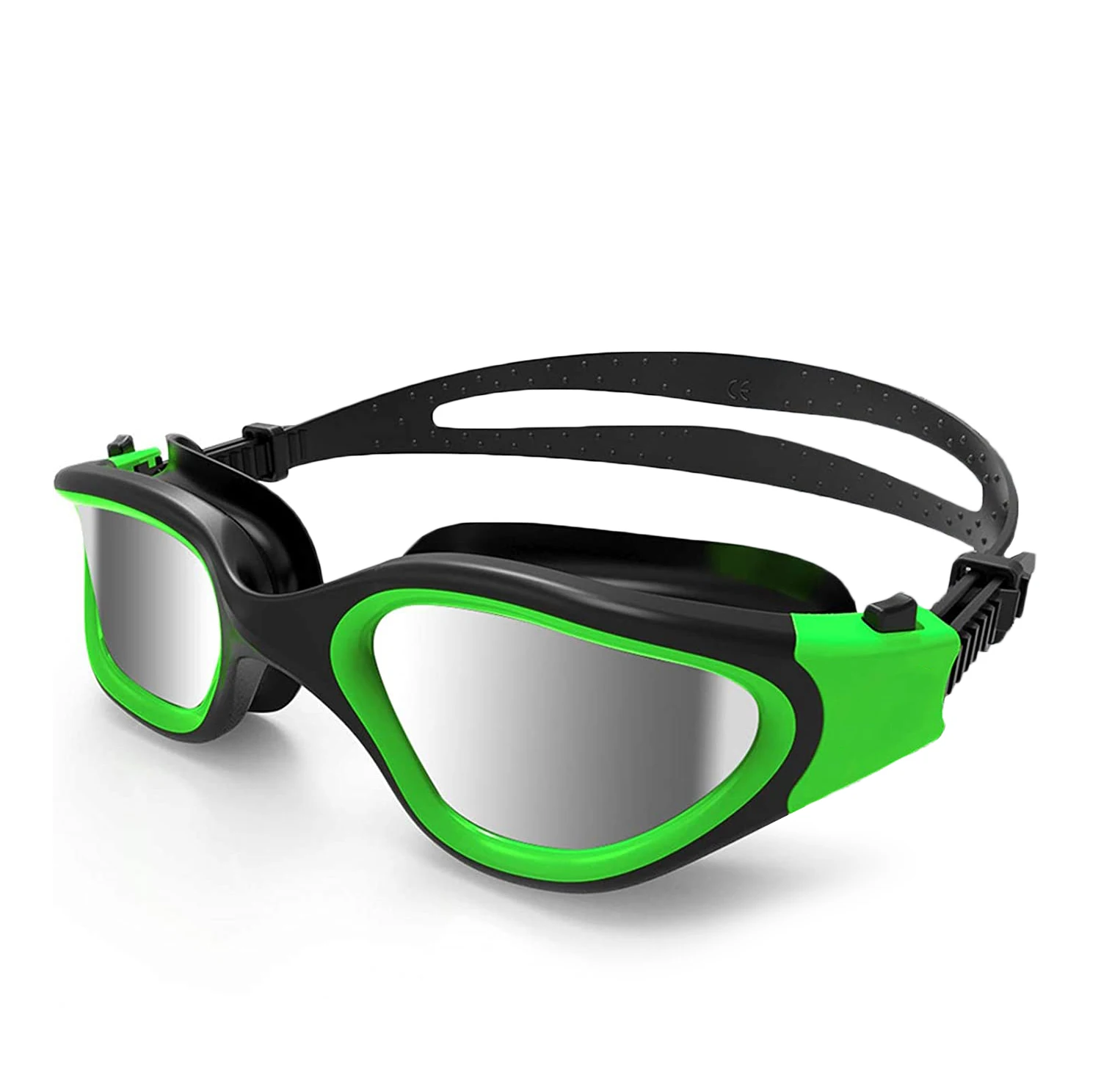 Open Water Swimming Goggles for Men/Women Polarized Anti-Fog UV Protection Mirrored