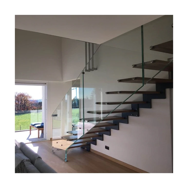 Сборная современная роскошная комнатная металлическая лестница, индивидуальная моно Прямая лестница