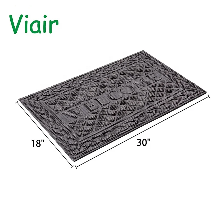 Carpet Rubber Backed Door bathroom anti slip mat Entrance Rug Indoor/Outdoor Doormat
