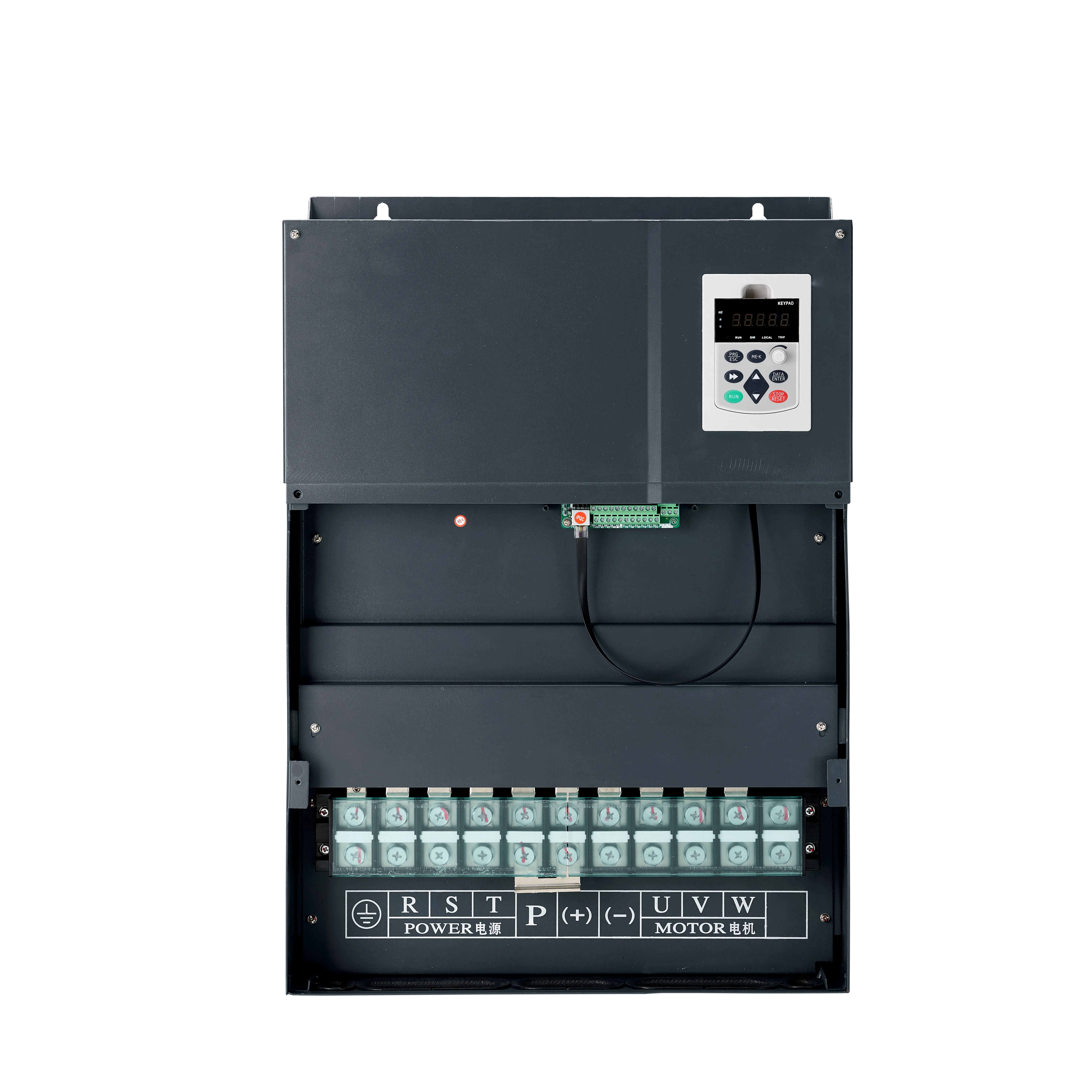 220V single phase input and 380V three phase output frequency converter 110KW VFD