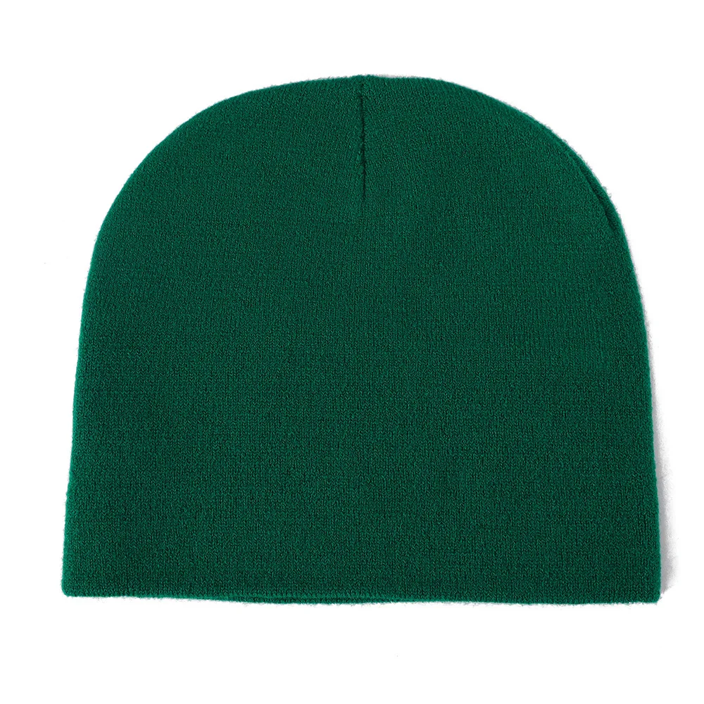 HZM-24153 Promotion Winter Colorful Custom Logo Knit Hats Caps Beanie