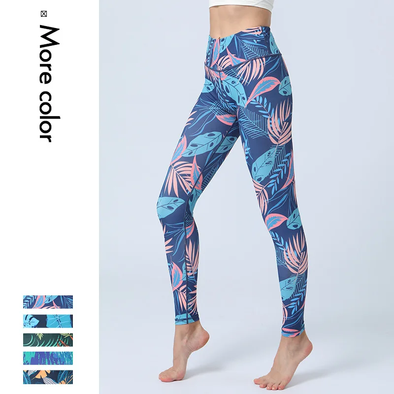 Dropshipping Wholesale 3D All Over Print High Waist Legging Women Polyamide Elastane Printed Sport Yoga Leggings