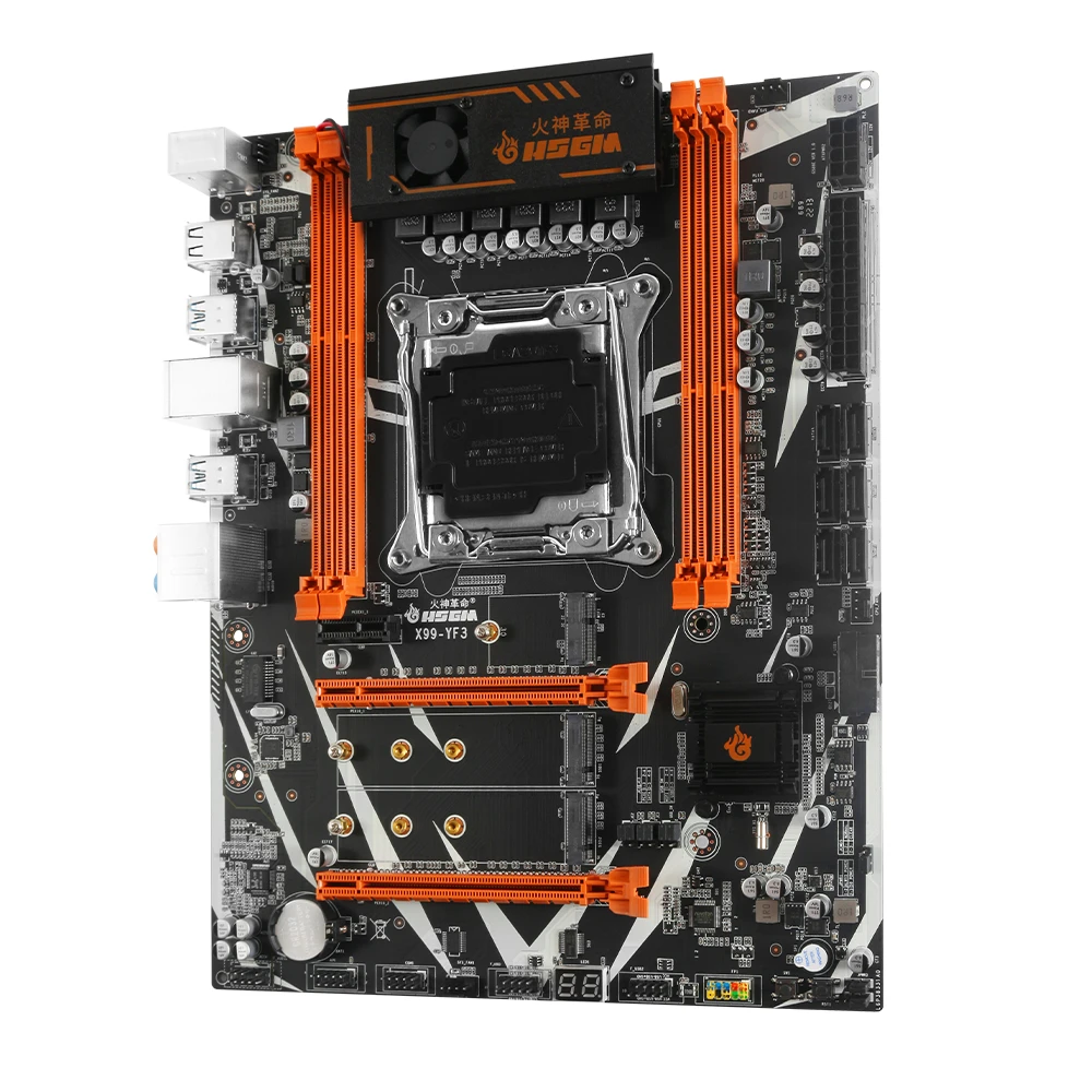 HSGM материнская плата X99-YF3 сервера X99 чипсет PCI-E 3 0 Серверная компьютера
