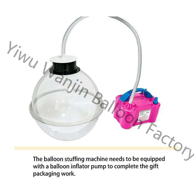 Balloon Stuffing Stuffer Machine Pump With Gifts Electric Balloon Stuffing Machine Ballon Party Decoration for Sale